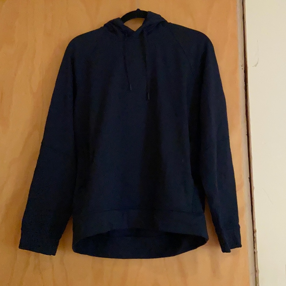plain black hoodie